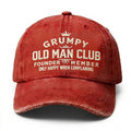 Grumpy Old Man Club Embroidery Cap