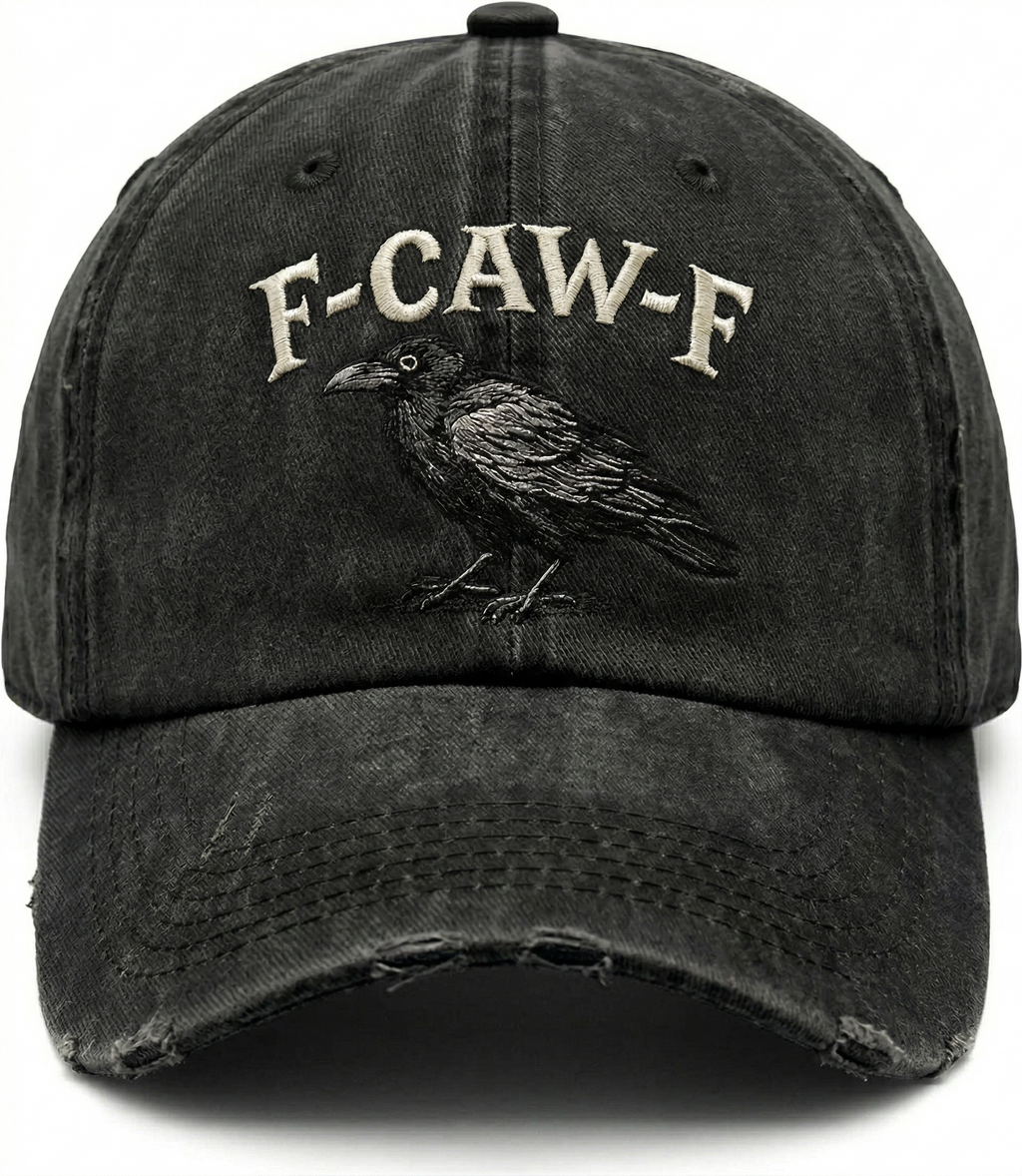 F CAW F Embroidery Cap