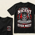 Custom EST.Year I’m The Nicest Asshole You’ll Ever Meet T-Shirt