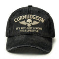 Curmudgeon It's Not Just A Word Embroidery Cap